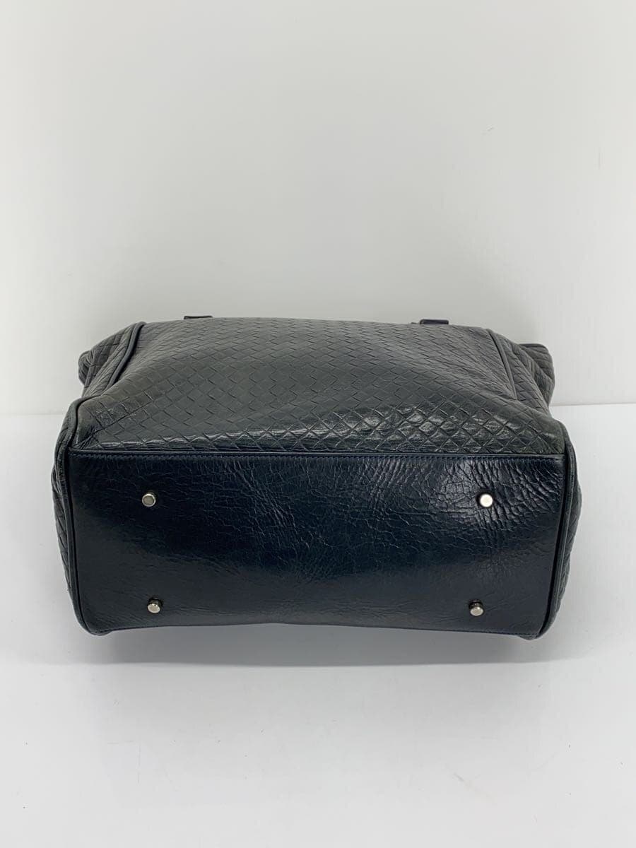 monsieur NICOLE x aniary Tote Bag Cowhide BLK 4