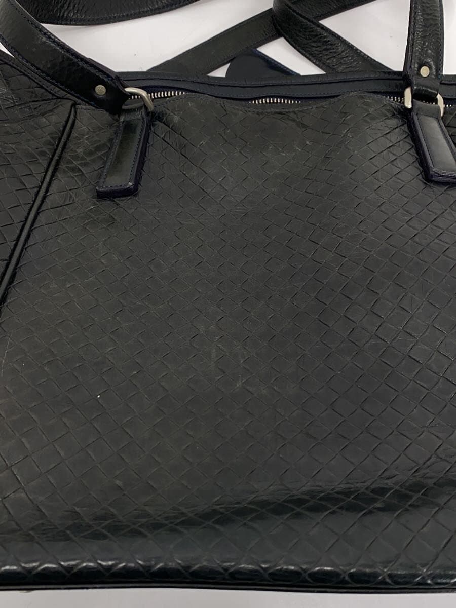 monsieur NICOLE x aniary Tote Bag Cowhide BLK 8