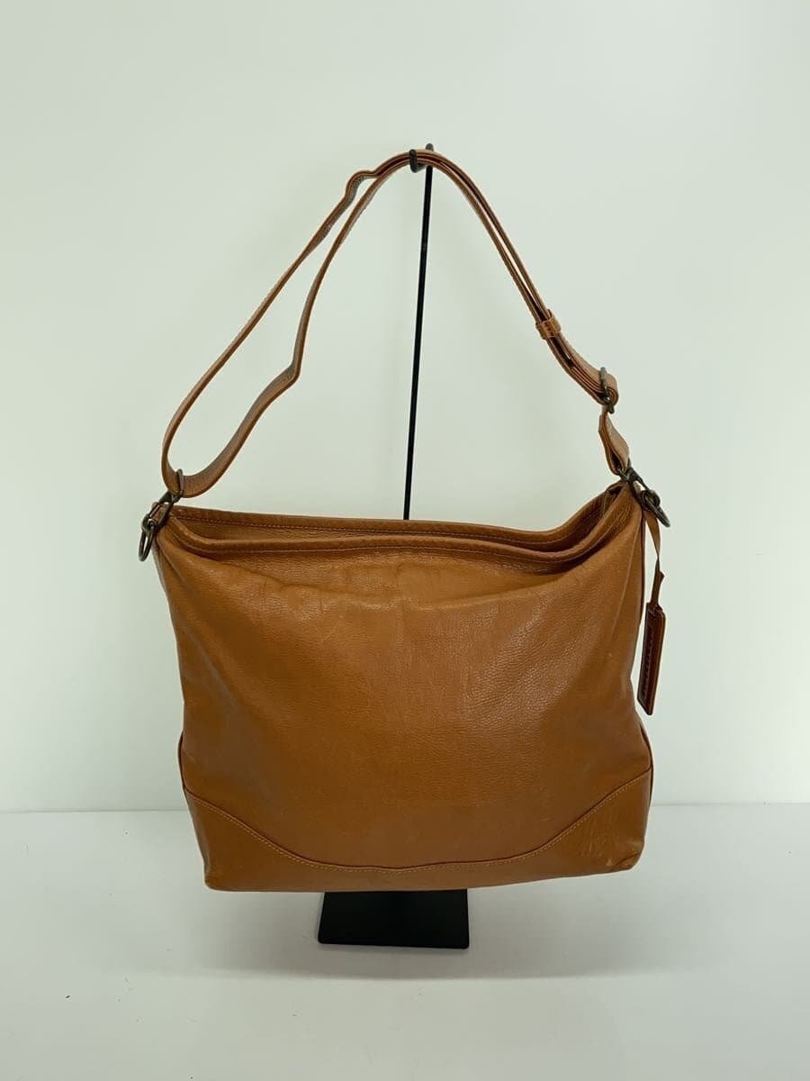 MOTHERHOUSE Shrunken Leather Shoulder Bag Leather BRW 3