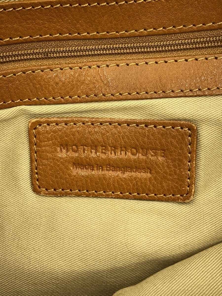 MOTHERHOUSE Shrunken Leather Shoulder Bag Leather BRW 5