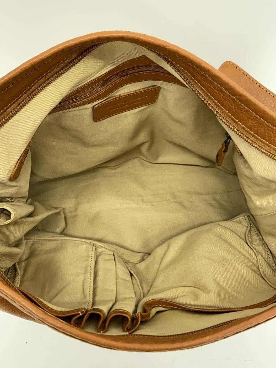 MOTHERHOUSE Shrunken Leather Shoulder Bag Leather BRW 6