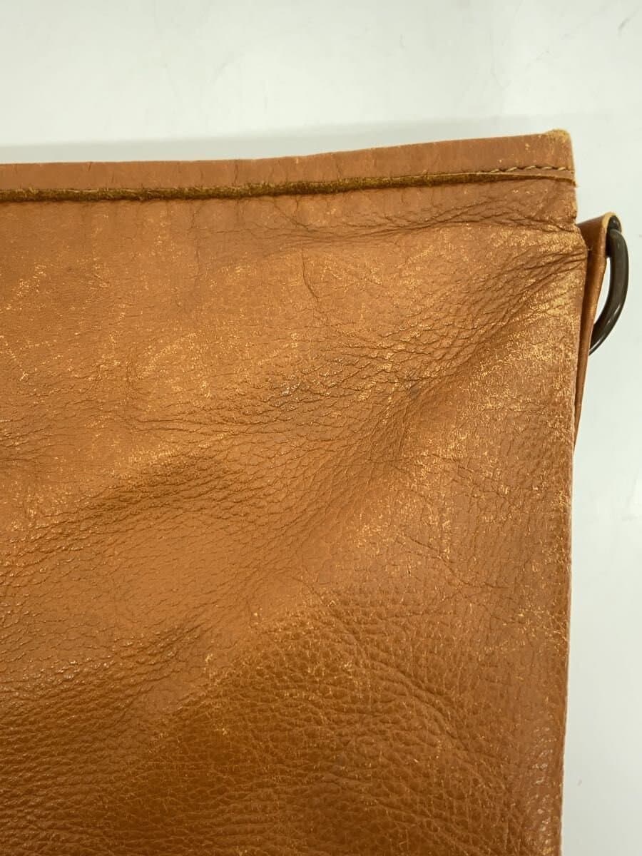 MOTHERHOUSE Shrunken Leather Shoulder Bag Leather BRW 7