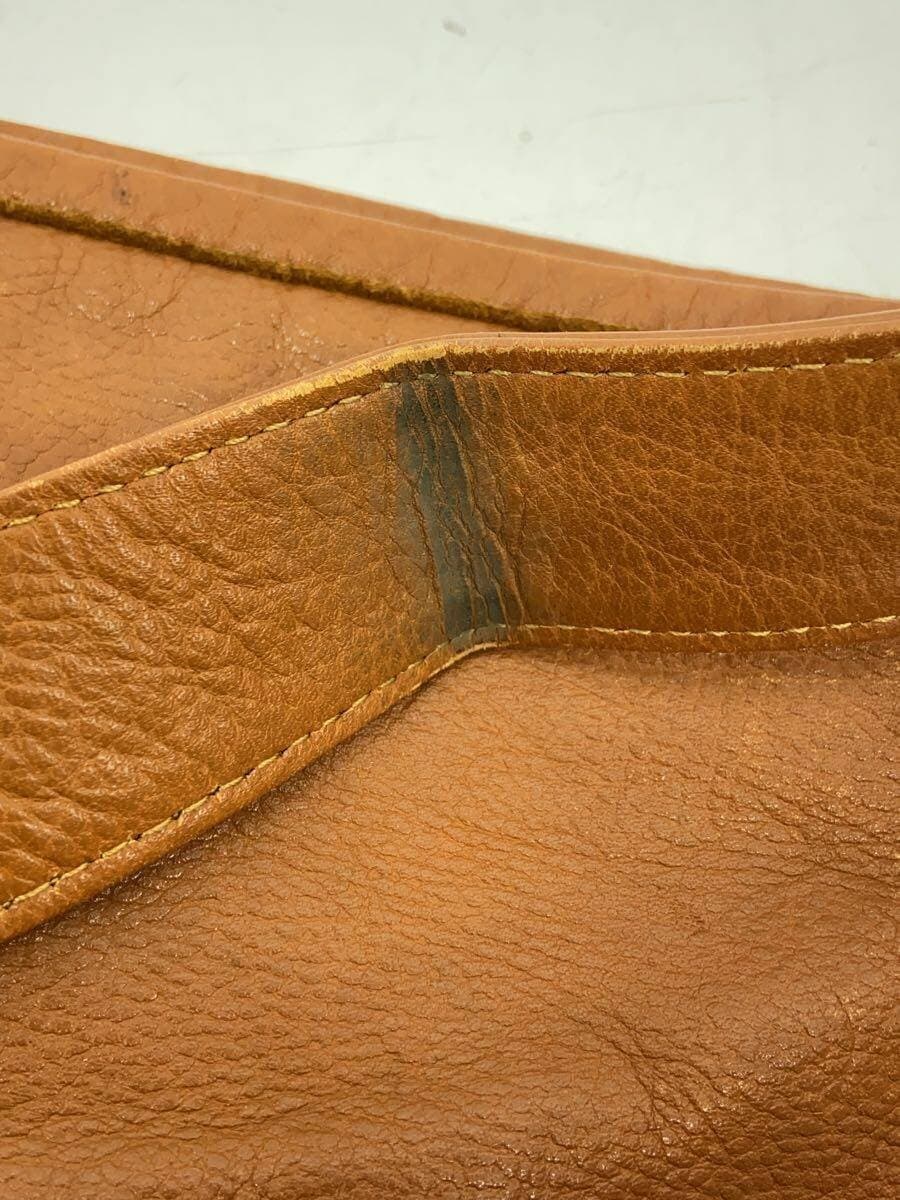 MOTHERHOUSE Shrunken Leather Shoulder Bag Leather BRW 8