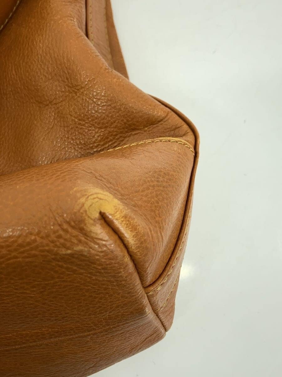 MOTHERHOUSE Shrunken Leather Shoulder Bag Leather BRW 9