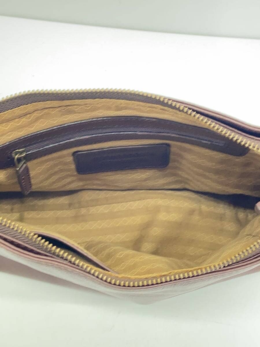 MOTHERHOUSE Shoulder Bag Leather BRW 6