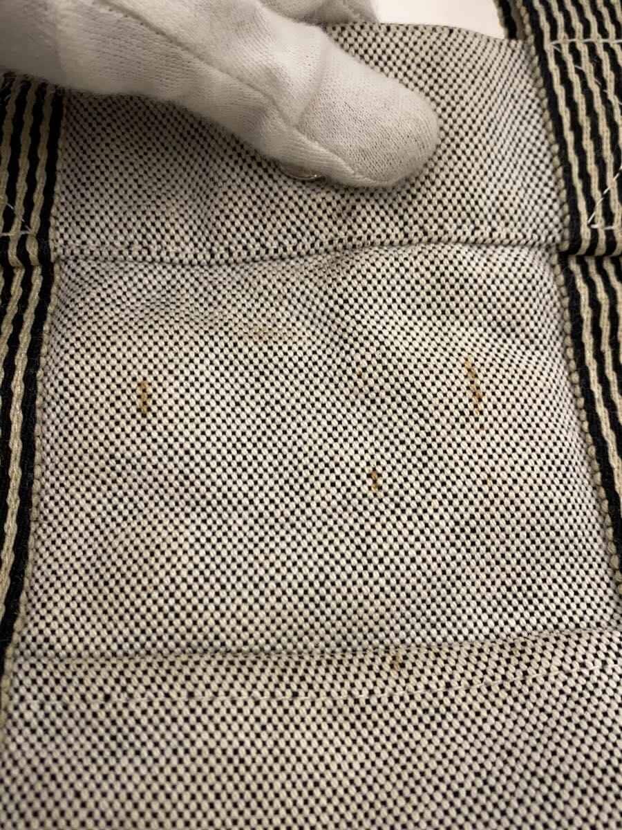 HERMES Tote Bag Canvas GRY 8
