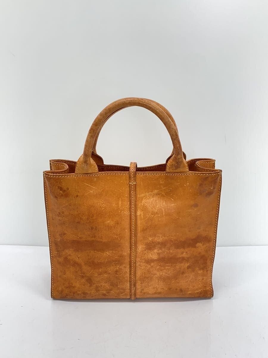 GENTEN bag leather BRW plain 3