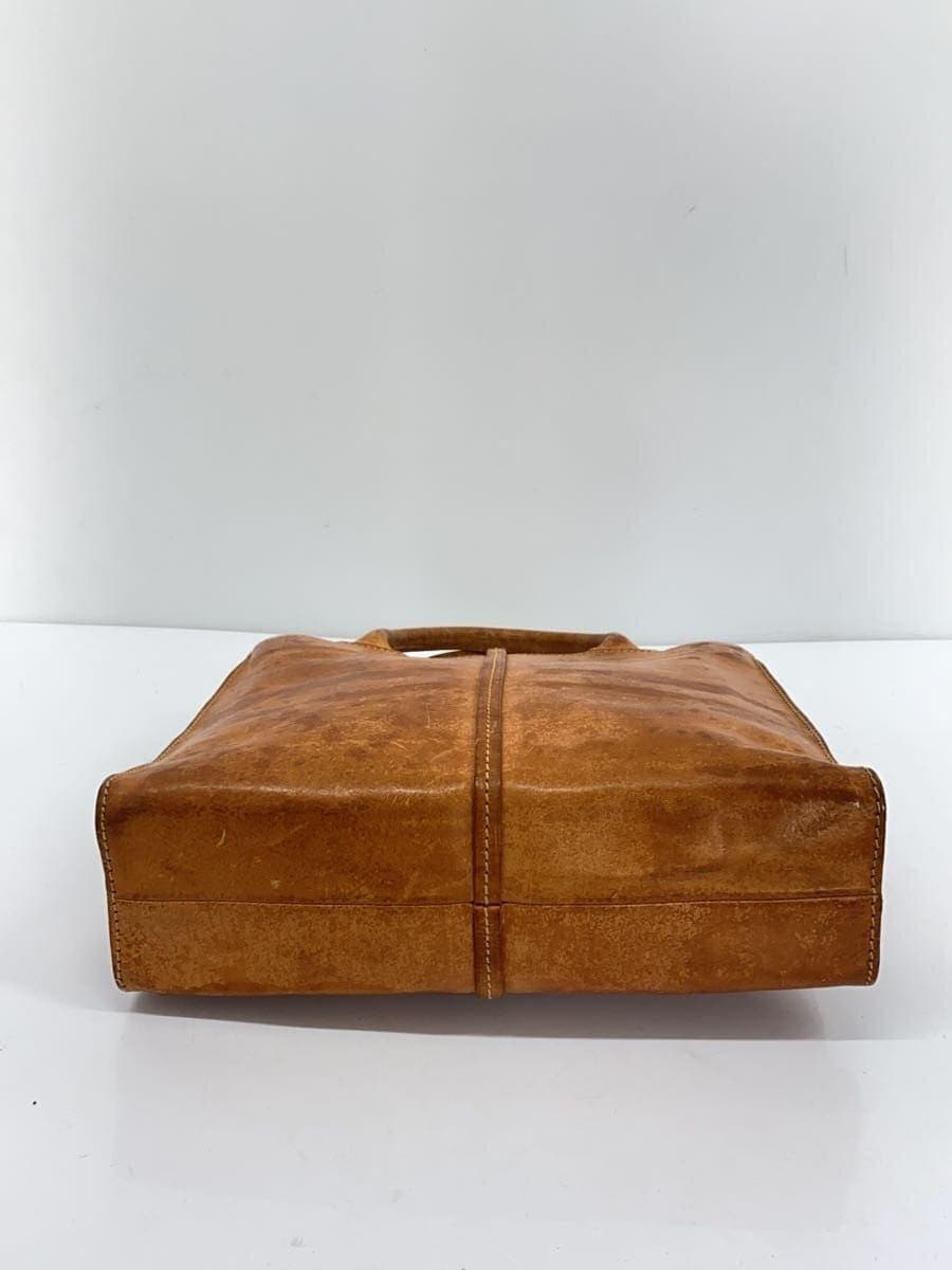 GENTEN bag leather BRW plain 4