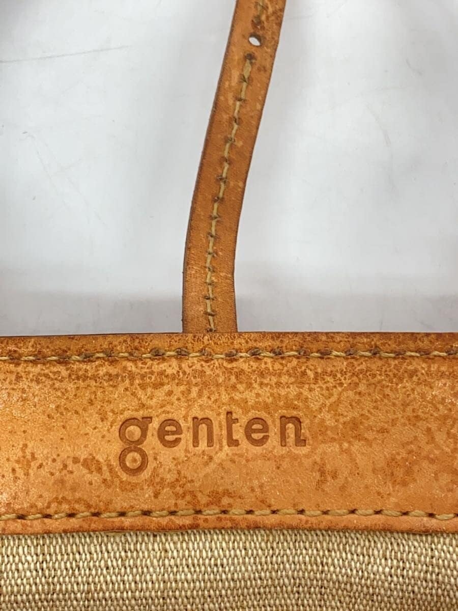 GENTEN bag leather BRW plain 5