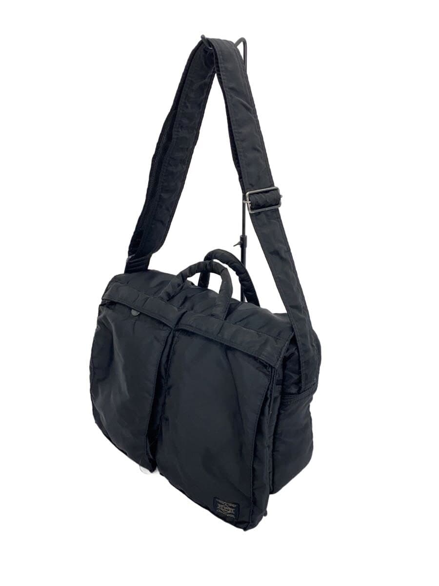 PORTER shoulder bag nylon BLK 2