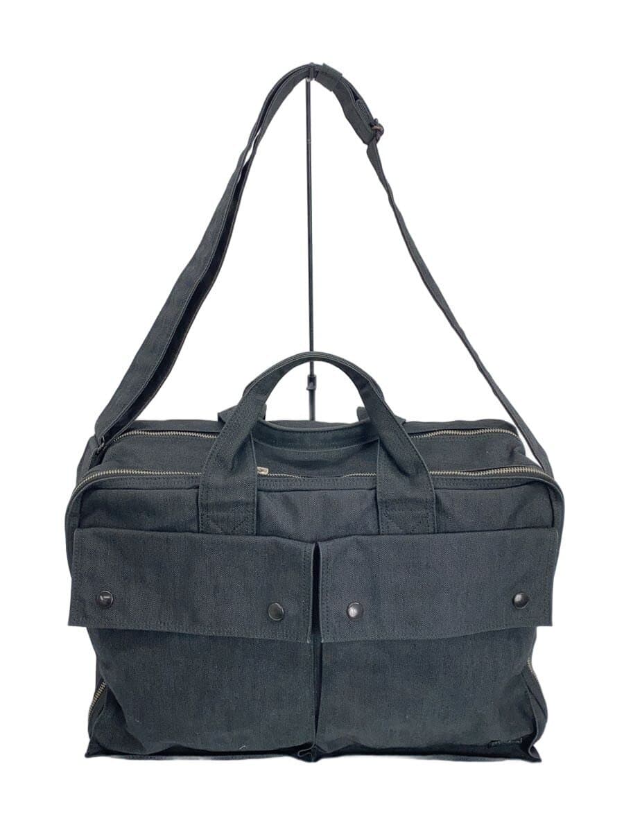 PORTER Briefcase Canvas GRY Plain 592-06361