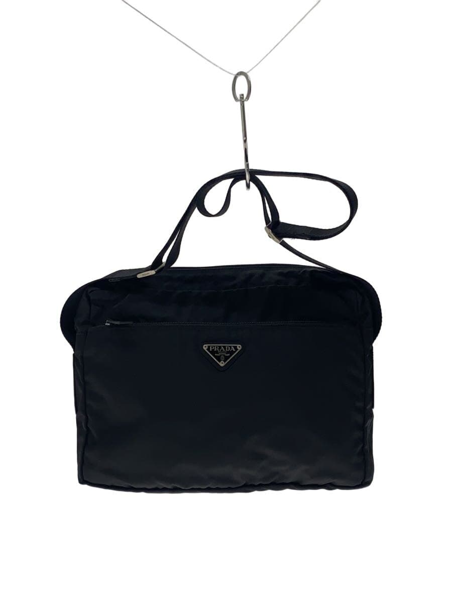 PRADA Shoulder Bag Nylon BLK