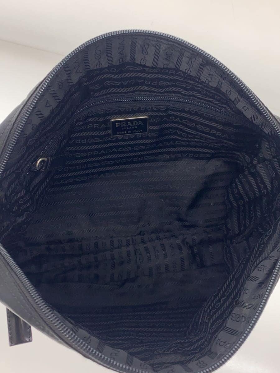 PRADA Shoulder Bag Nylon BLK 6
