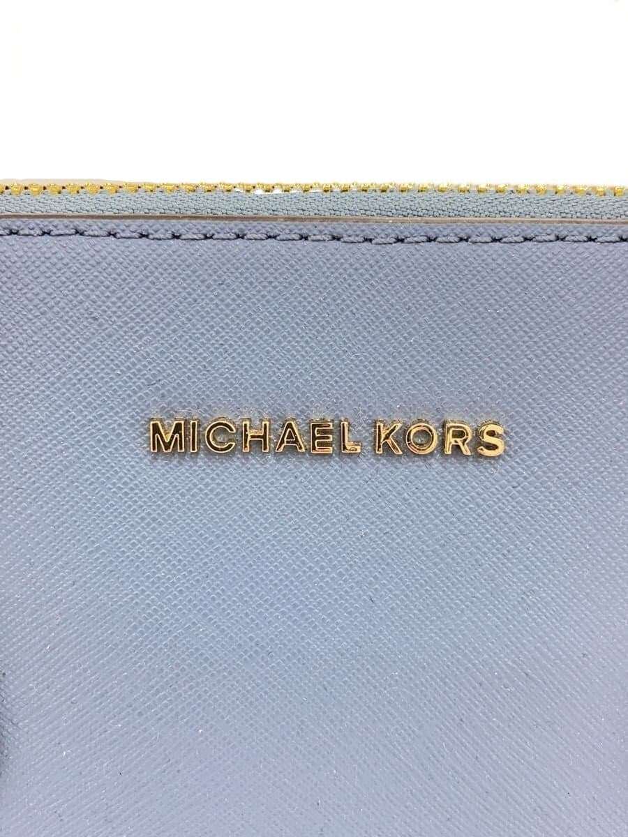 MICHAEL KORS Shoulder Bag BLU Solid ca-2305 5