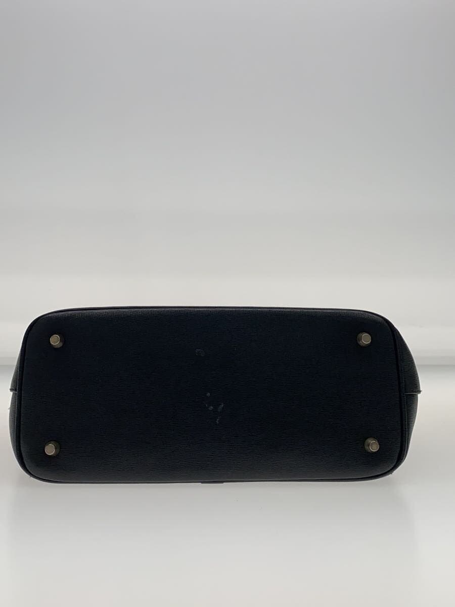 FURLA Shoulder Bag Leather BLK 4