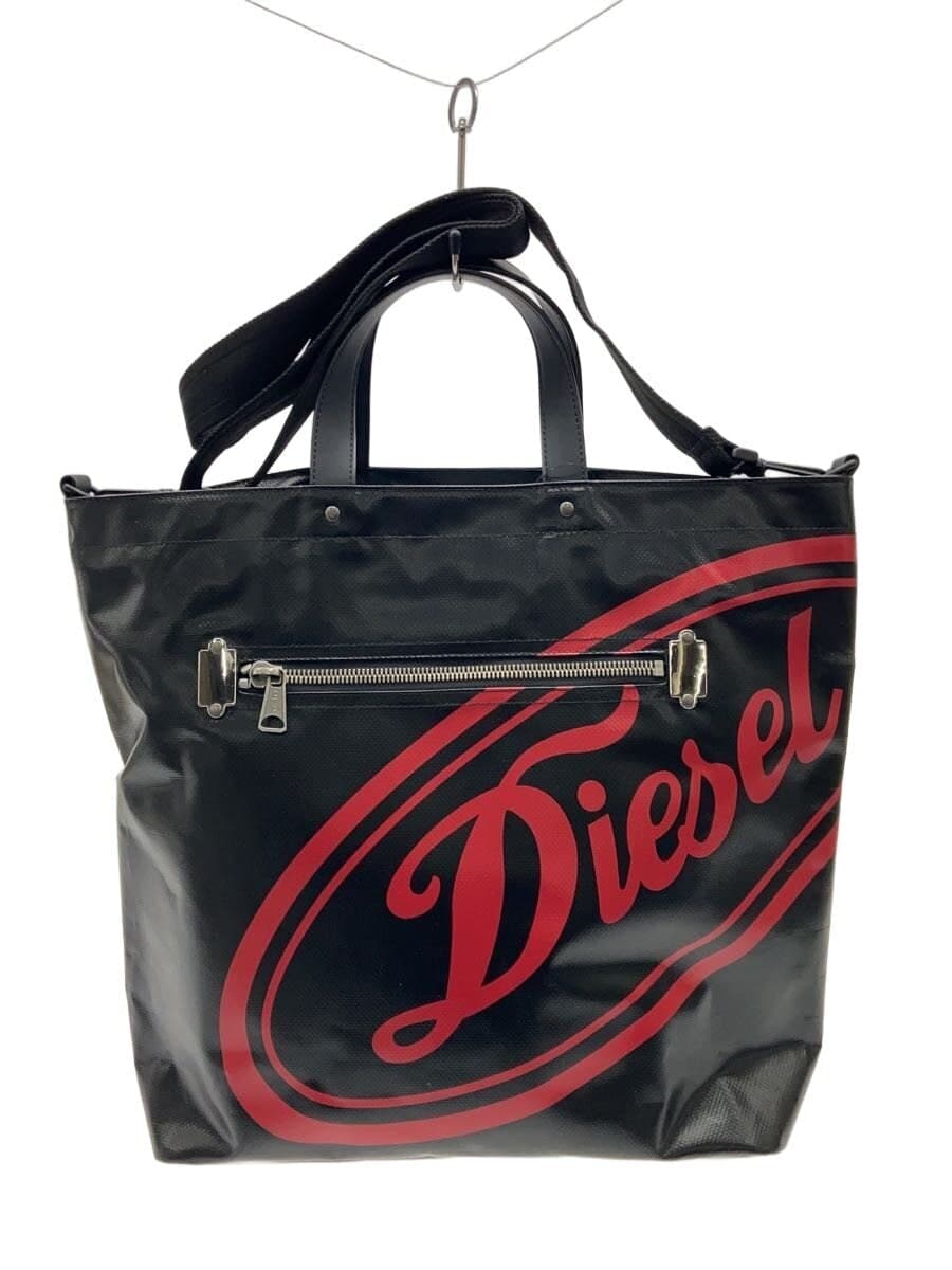 DIESEL Tote Bag PVC BLK