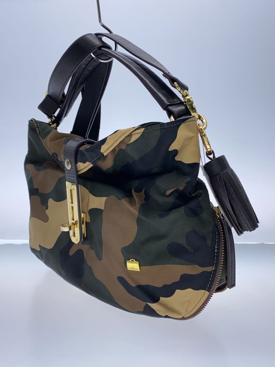 LA BAGAGERIE Shoulder Bag Polyester Multicolor Camouflage 2