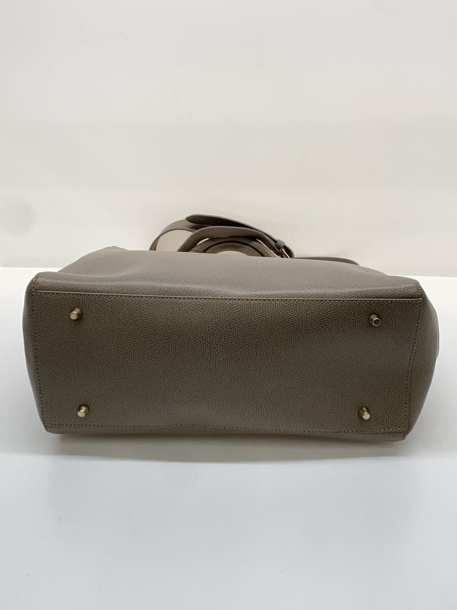 FURLA Handbag Cowhide BRW Solid 4