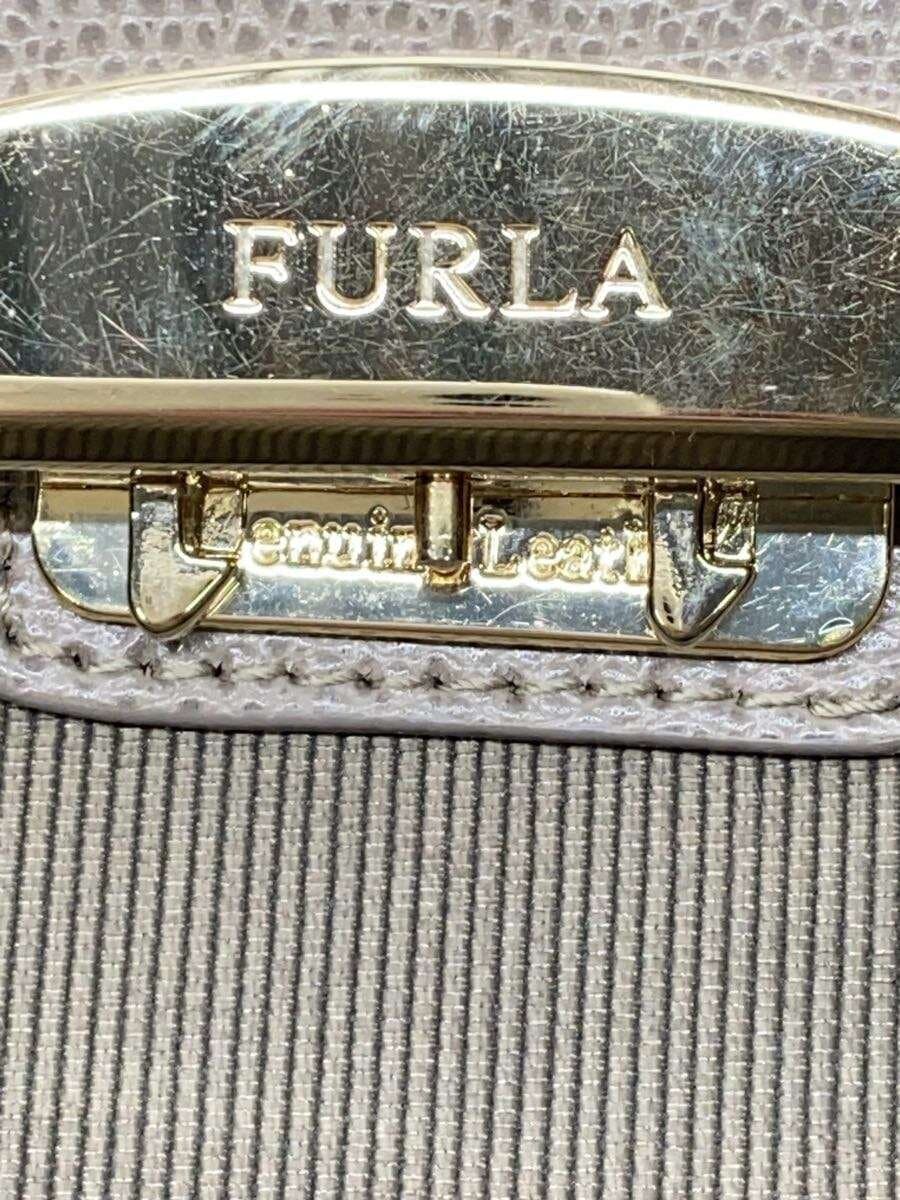 FURLA Handbag Cowhide BRW Solid 5