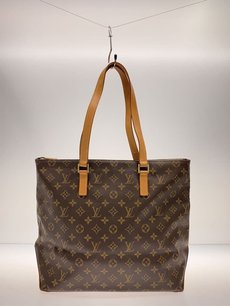 LOUIS VUITTON Cabas Mezzo _Monogram Canvas PVC BRW