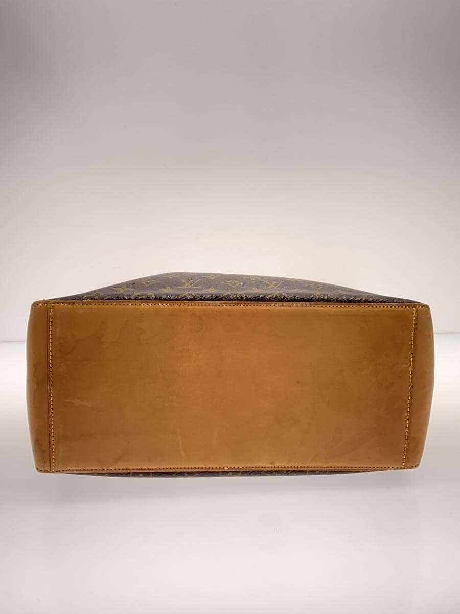 LOUIS VUITTON Cabas Mezzo _Monogram Canvas PVC BRW 4