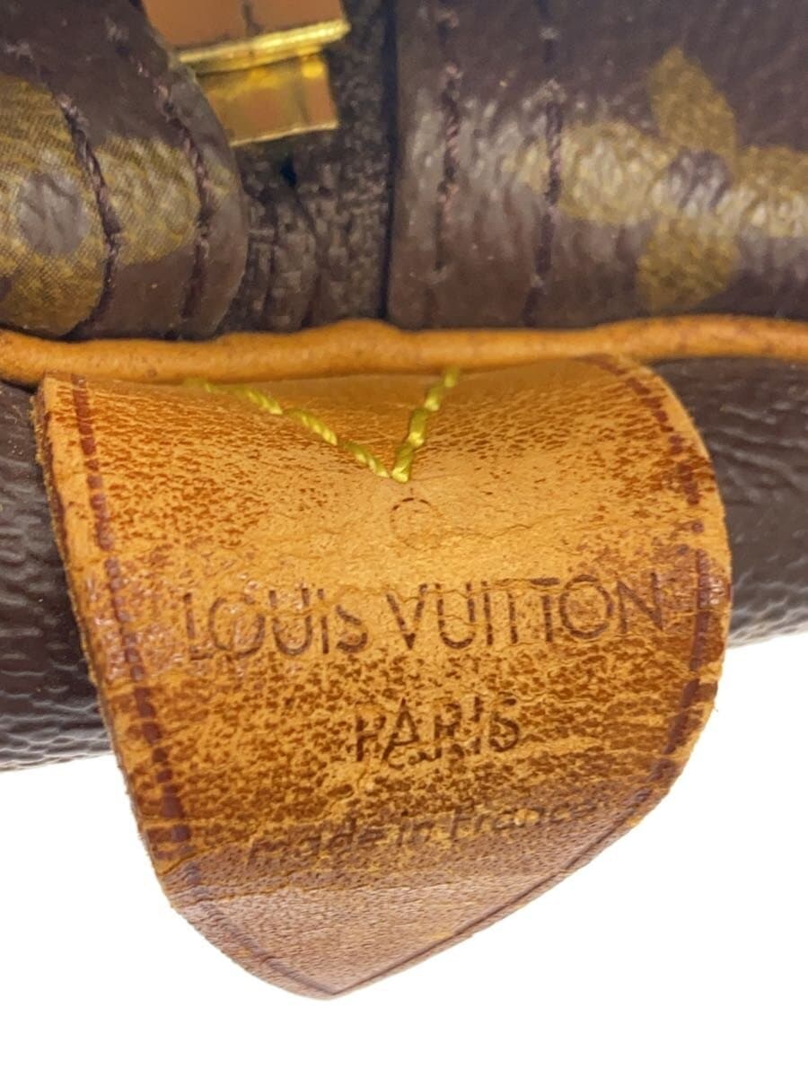 LOUIS VUITTON Keepall Bandouliere 60_Monogram Canvas PVC BRW 5