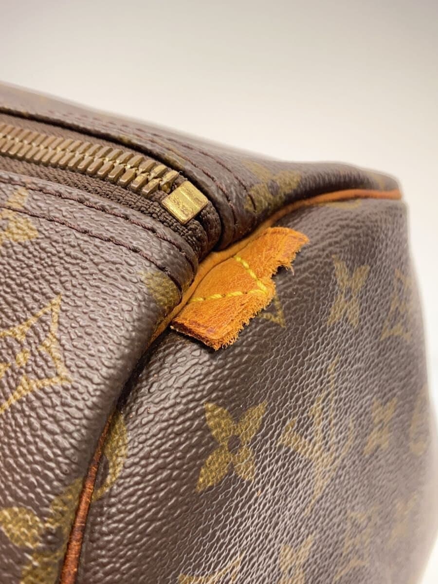 LOUIS VUITTON Keepall Bandouliere 60_Monogram Canvas PVC BRW 7