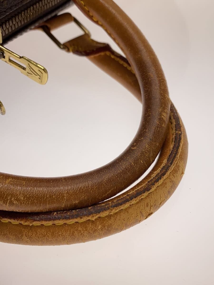 LOUIS VUITTON Keepall Bandouliere 60_Monogram Canvas PVC BRW 9