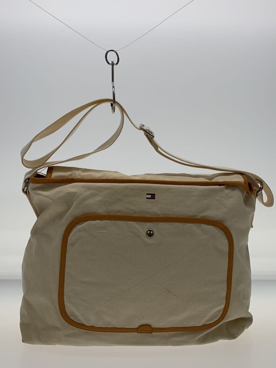TOMMY HILFIGER Shoulder Bag Cotton CRM 3