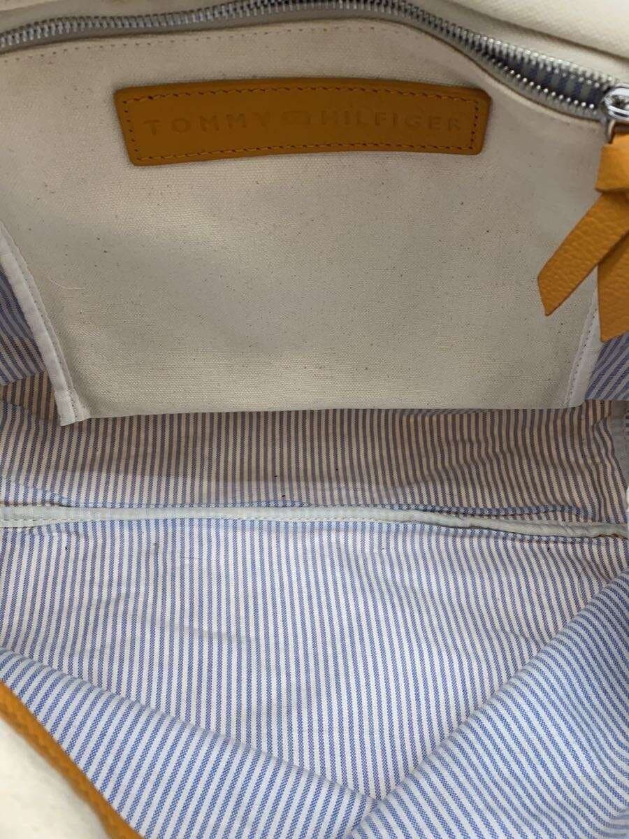 TOMMY HILFIGER Shoulder Bag Cotton CRM 6