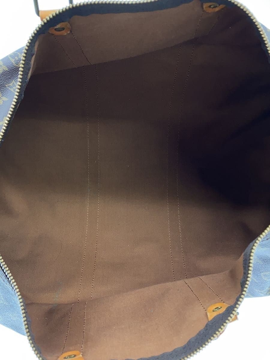 LOUIS VUITTON Keepall 50_Monogram Canvas PVC BRW 6