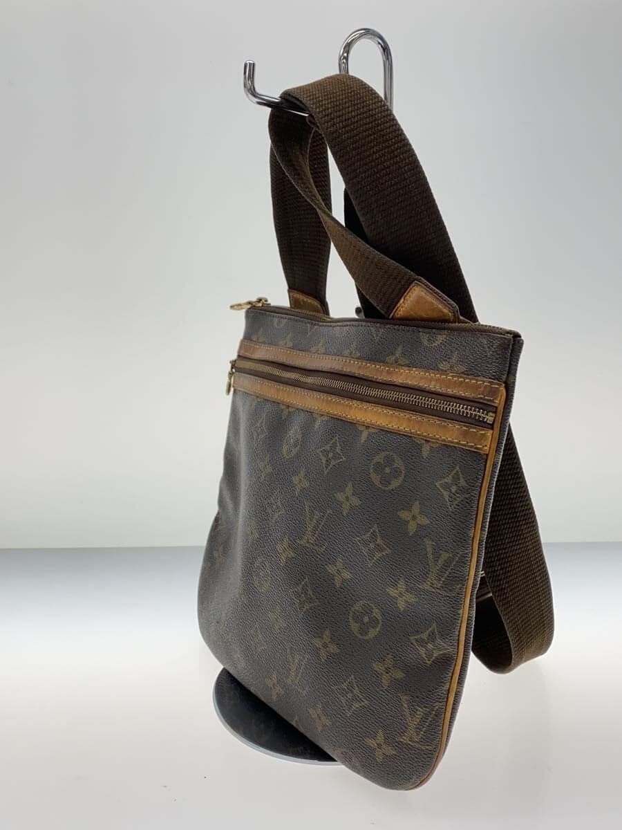 LOUIS VUITTON Pochette Bosphore_Monogram Canvas PVC BRW 2