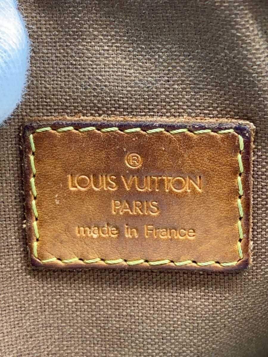 LOUIS VUITTON Pochette Bosphore_Monogram Canvas PVC BRW 5