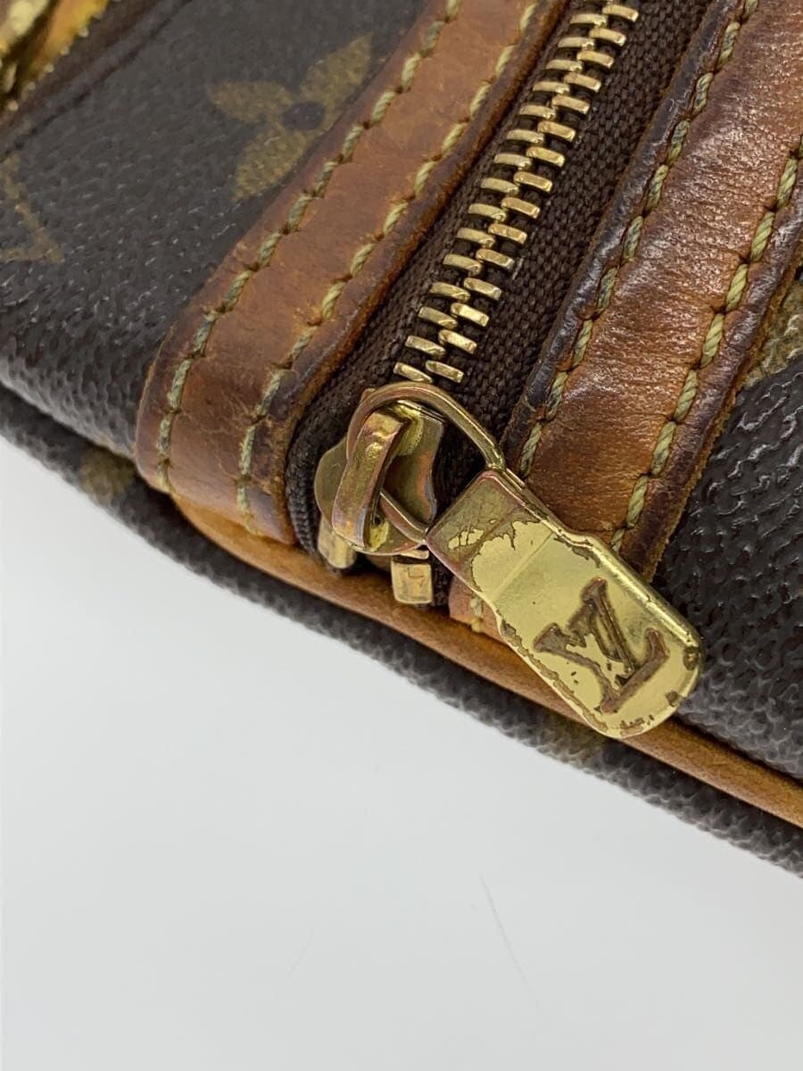 LOUIS VUITTON Pochette Bosphore_Monogram Canvas PVC BRW 9