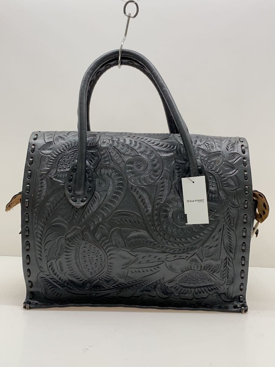 GRACE CONTINENTAL Tote Bag Leather GRY 3