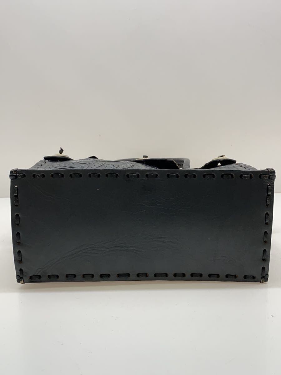 GRACE CONTINENTAL Tote Bag Leather GRY 4