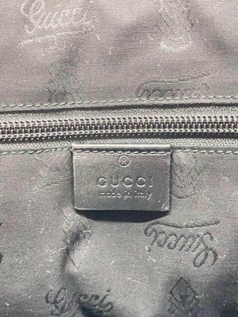 GUCCI Briefcase PVC BLK Allover Pattern 5