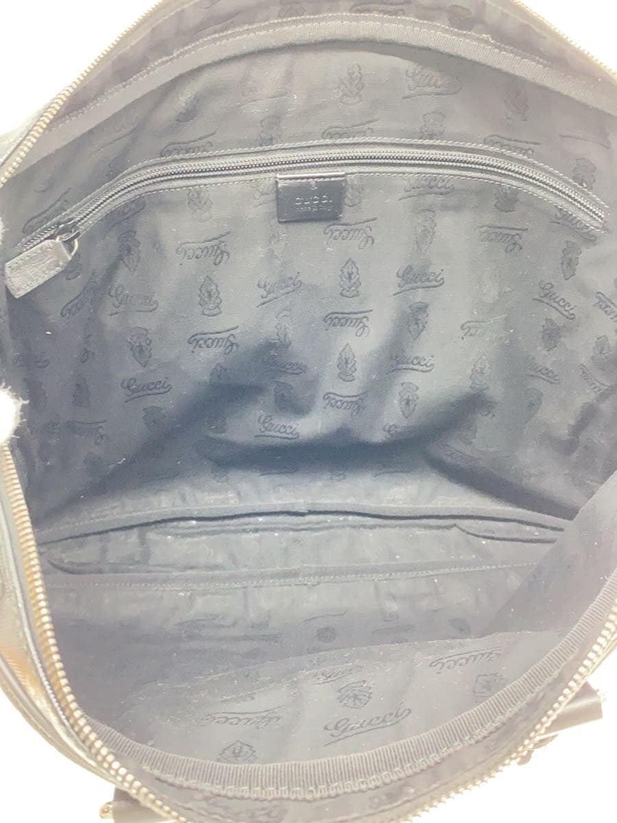 GUCCI Briefcase PVC BLK Allover Pattern 6