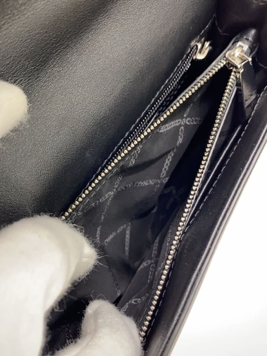 MICHAEL KORS Chain Shoulder Bag Studs Leather Black 30T9SWHL9L 7