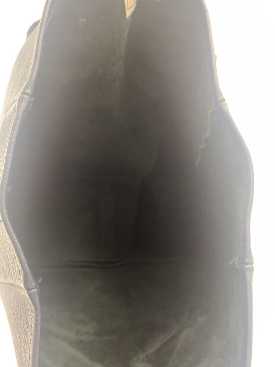 YOUNG & OLSEN Tote Bag Leather NVY Solid Color 6