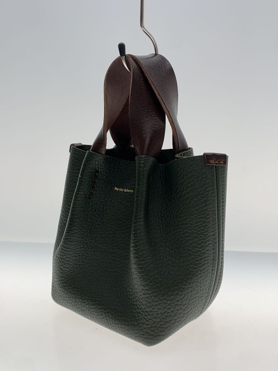 Hender Scheme Handbag Leather GRN 2