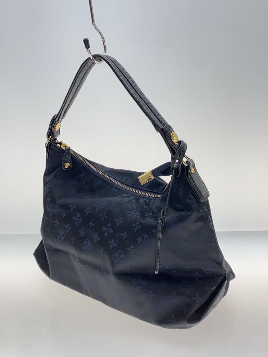 Russet shoulder bag Polyester Navy All-over pattern 2