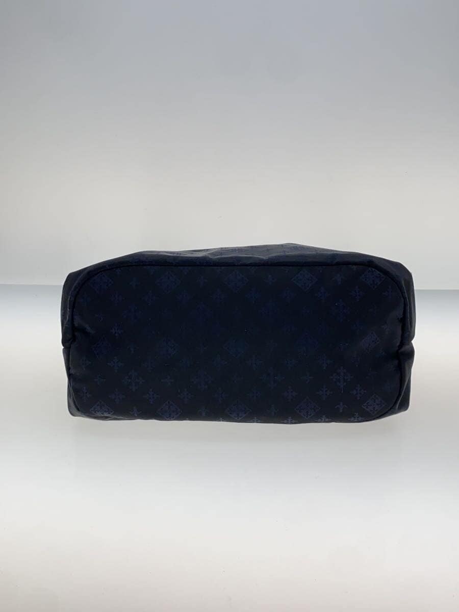 Russet shoulder bag Polyester Navy All-over pattern 4