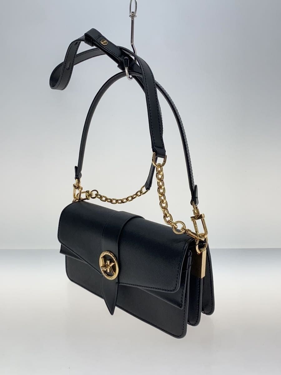 MICHAEL KORS Shoulder Bag Leather Black 30H1GGRL2L 2