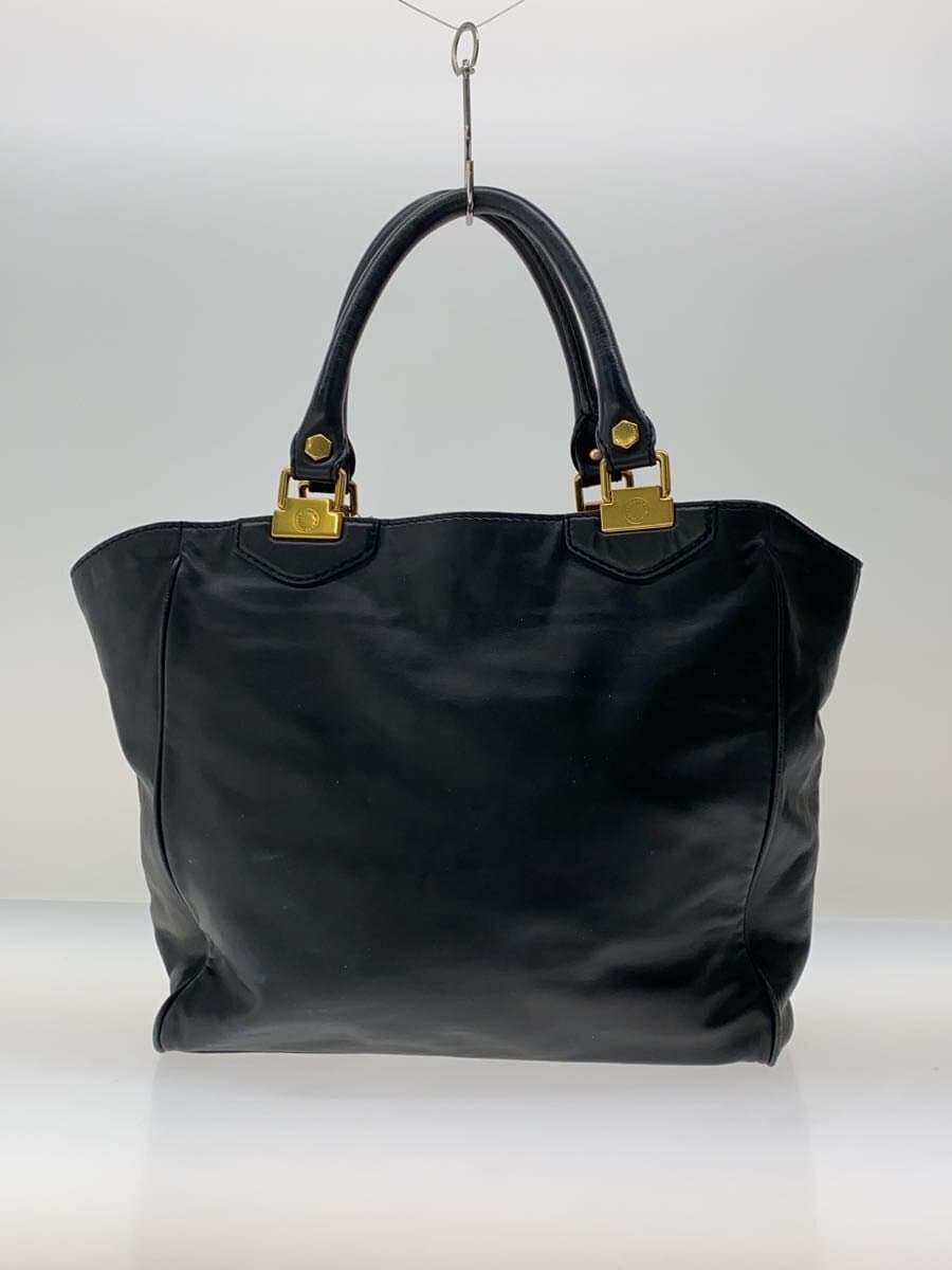 MARC BY MARC JACOBS Tote Bag Cowhide BLK 3