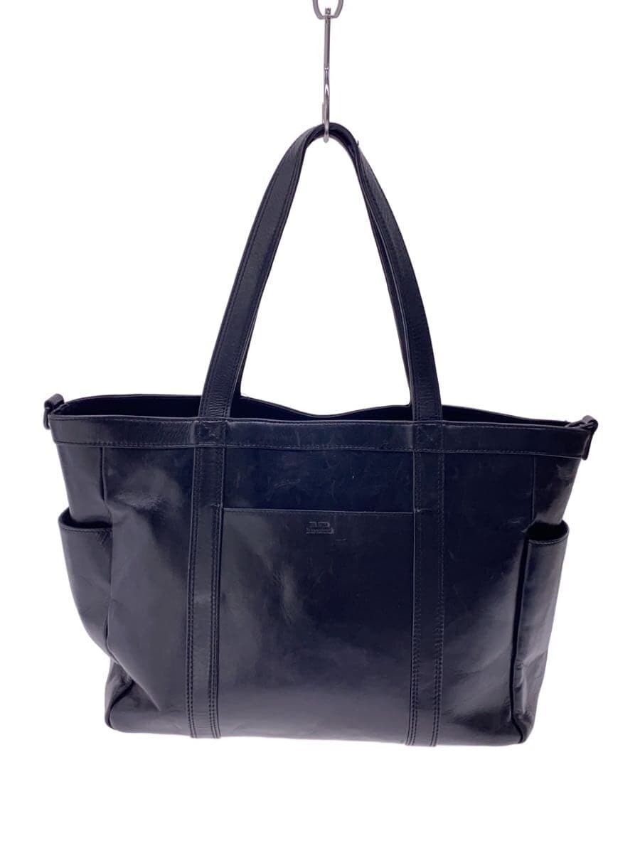 SOLATINA Tote Bag Leather BLK