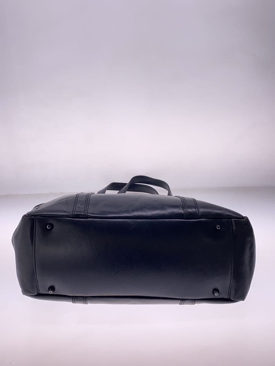 SOLATINA Tote Bag Leather BLK 4