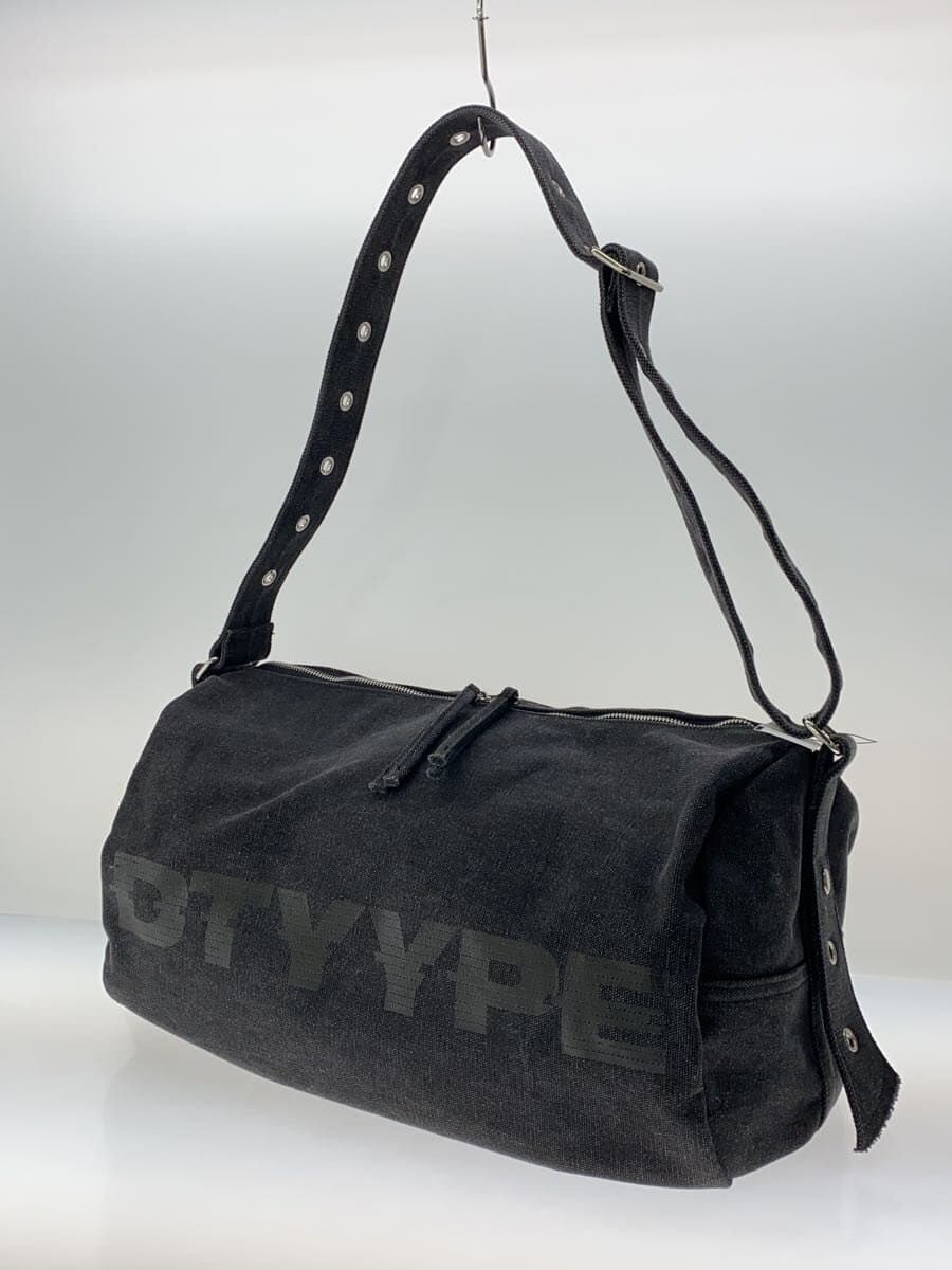 Other Brand Shoulder Bag Cotton GRY Solid 2