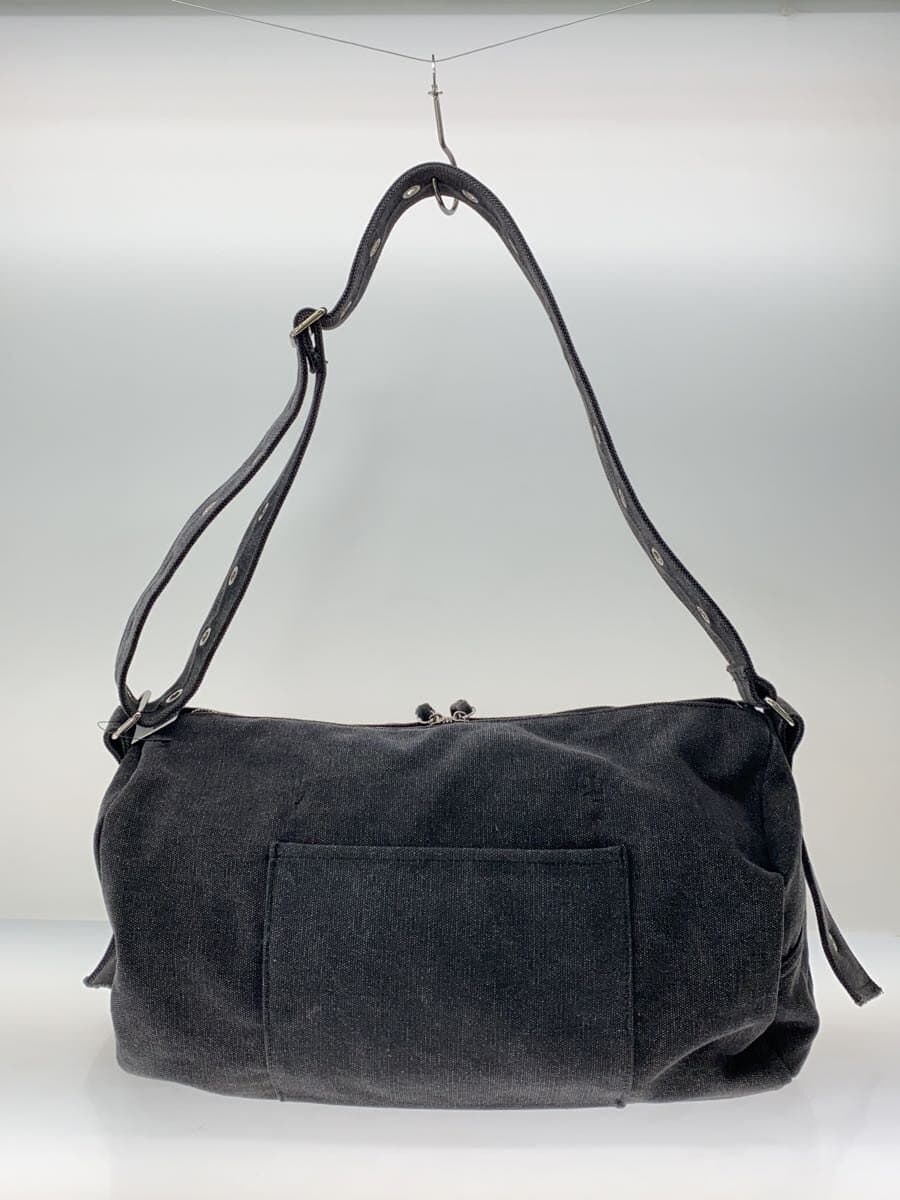 Other Brand Shoulder Bag Cotton GRY Solid 3
