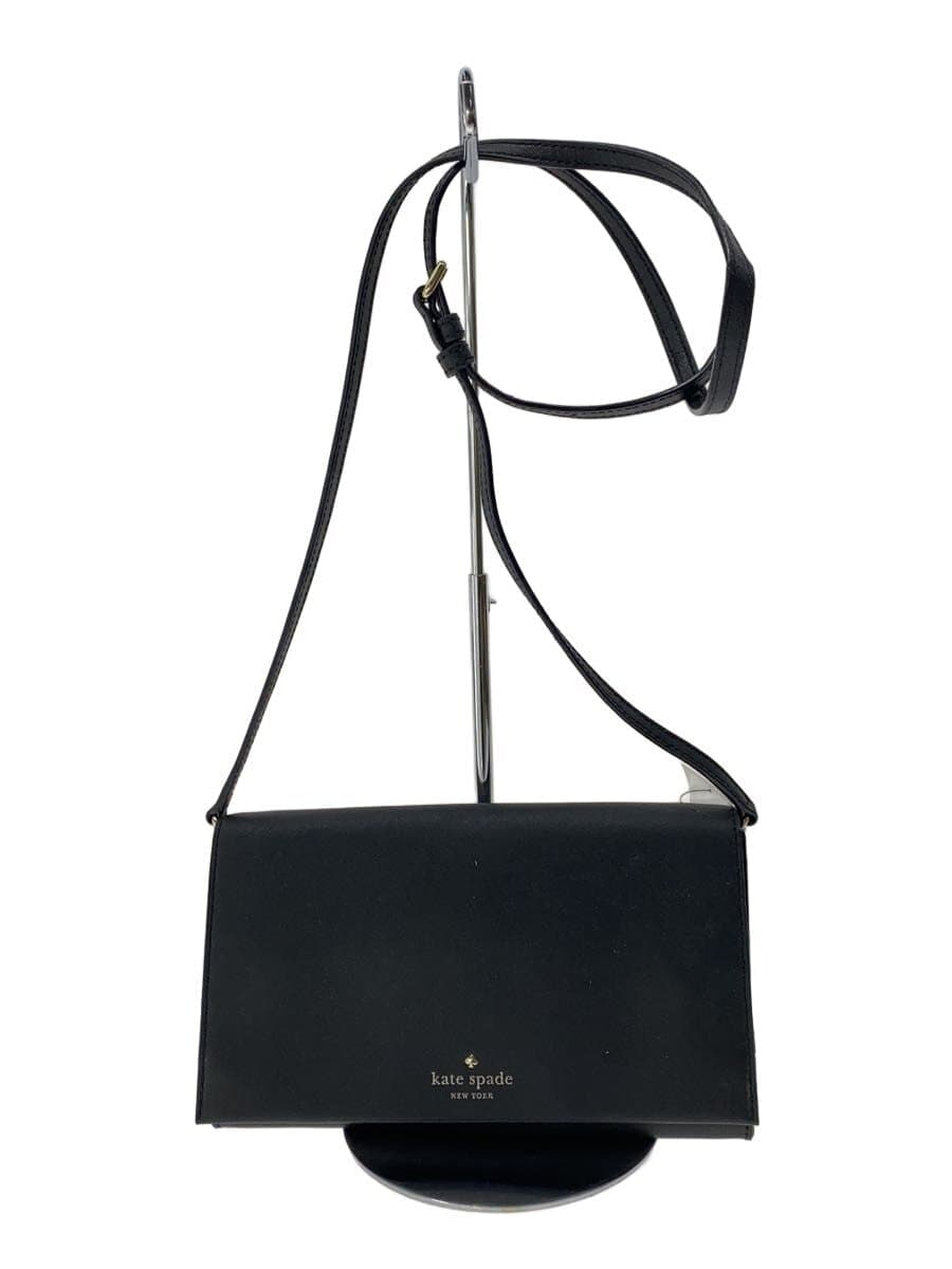 kate spade new york Shoulder Bag Leather BLK